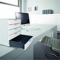 DURABLE VARICOLOR® WHITE kutija s 5 ladica