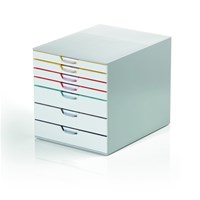 DURABLE VARICOLOR® WHITE kutija sa 7 ladica