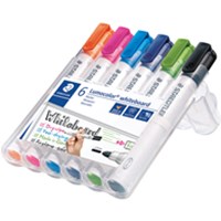 STAEDTLER WHITEBOARD marker WP6: komplet 6 trend boja