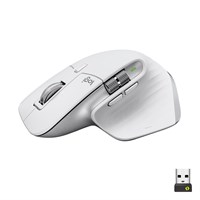 LOGITECH Wireless MX Master 3S Bijeli Pale Gray, Logi Bolt, (910-006560), 8000dpi
