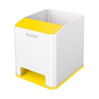 LEITZ WOW čaša za olovke bijela/žuta