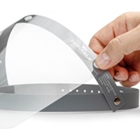 DURABLE Zaštitni vizir za lice