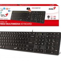 GENIUS Žičana tipkov. s mišem C126