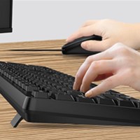 GENIUS Žičana tipkov. s mišem KM-170