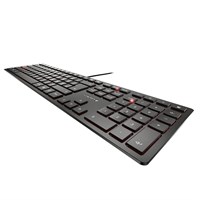 CHERRY Žičana tipkovnica KC-6000 Slim USB, crna