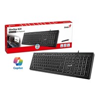 GENIUS Žičana tipkovnica SlimStar 820