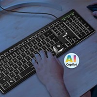 GENIUS Žičana tipkovnica SlimStar 820