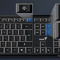 GENIUS Žičana tipkovnica SlimStar 820