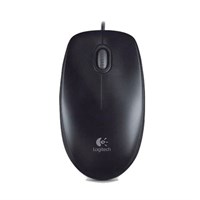 LOGITECH Žičani optički miš B100