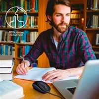 LOGITECH Žičani optički miš B110