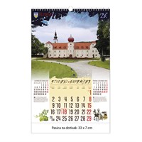 Zidni kalendar DVORCI