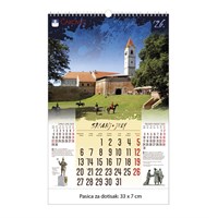 Zidni kalendar DVORCI