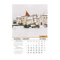 Zidni kalendar DVORCI I UTVRDE