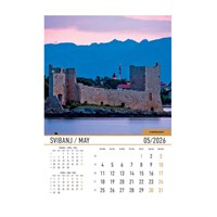 Zidni kalendar DVORCI I UTVRDE