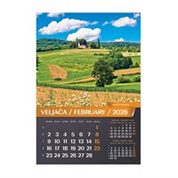 Zidni kalendar HRVATSKI PEJSAŽI