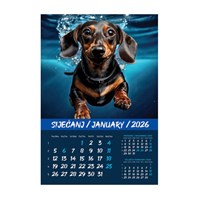 Zidni kalendar KUĆNI LJUBIMCI