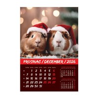 Zidni kalendar KUĆNI LJUBIMCI