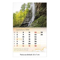 Zidni kalendar LJEPOTE PRIRODE