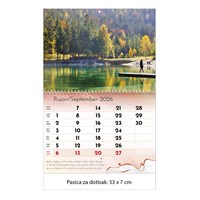 Zidni kalendar LJEPOTE PRIRODE