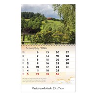 Zidni kalendar LJEPOTE PRIRODE