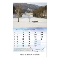 Zidni kalendar LJEPOTE PRIRODE