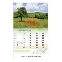 Zidni kalendar LJEPOTE PRIRODE