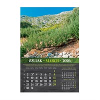 Zidni kalendar MASLINE