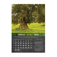 Zidni kalendar MASLINE