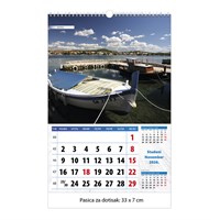 Zidni kalendar MORE