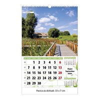 Zidni kalendar NACIONALNI PARKOVI