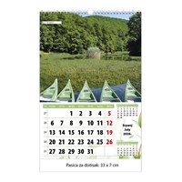 Zidni kalendar NACIONALNI PARKOVI