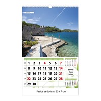 Zidni kalendar NACIONALNI PARKOVI