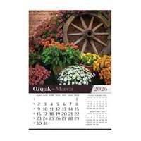 Zidni kalendar VRTOVI