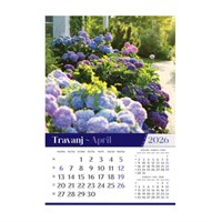 Zidni kalendar VRTOVI