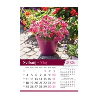 Zidni kalendar VRTOVI