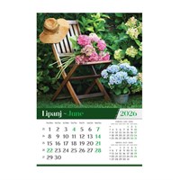 Zidni kalendar VRTOVI