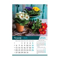 Zidni kalendar VRTOVI
