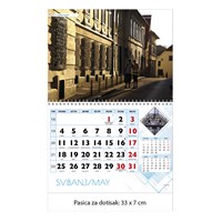 Zidni kalendar ZAGREB