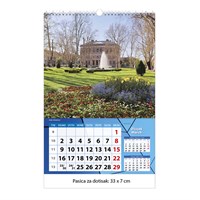 Zidni kalendar ZAGREB