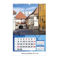 Zidni kalendar ZAGREB