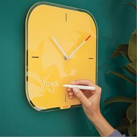 LEITZ Zidni stakleni sat Cosy