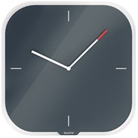 LEITZ Zidni stakleni sat Cosy plavi